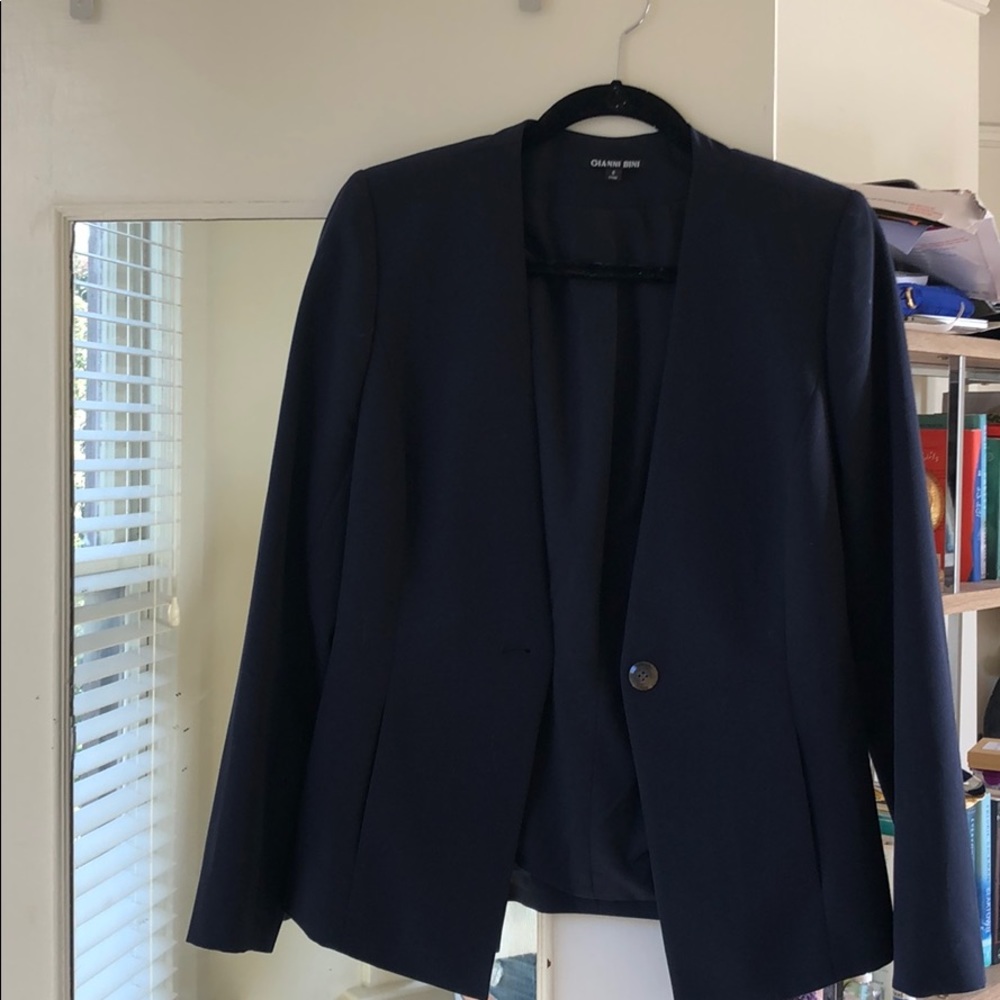 Gianna Binni navy blazer